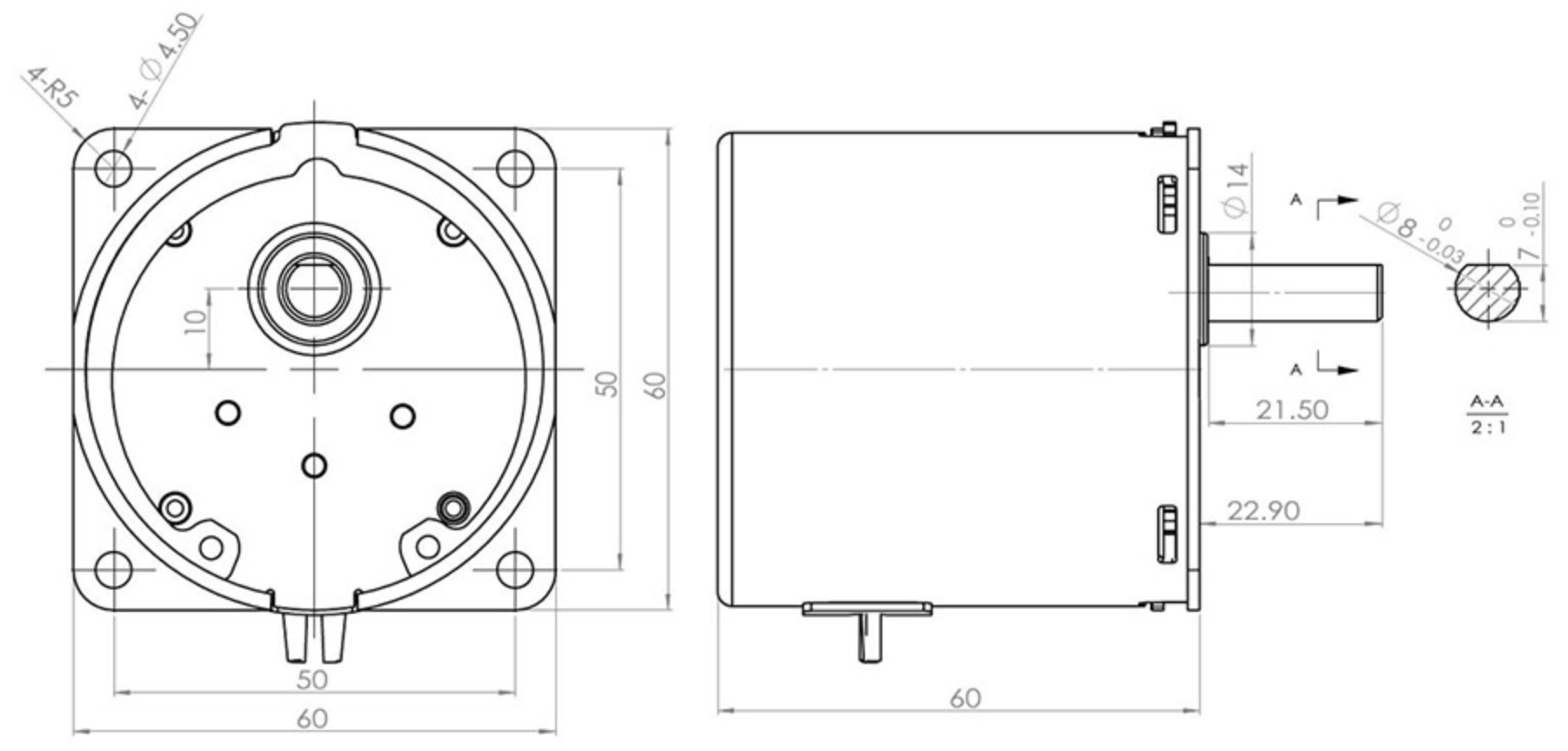 MGM60 375 A detail